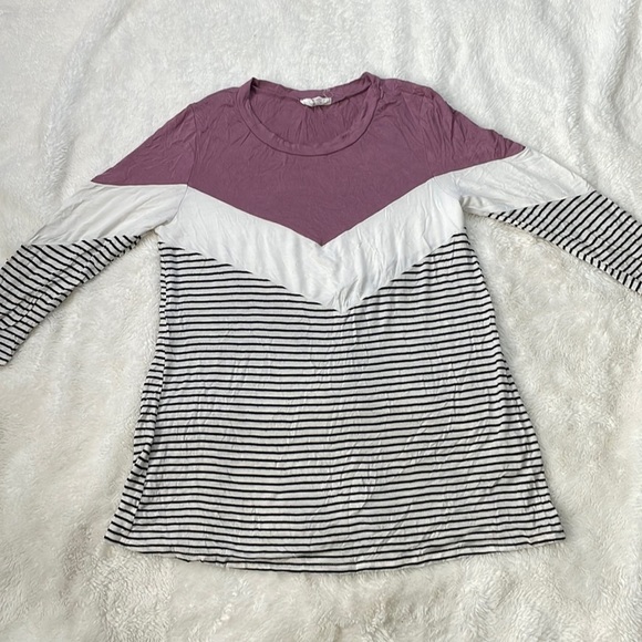 Vanilla Bay Quarter‎ Sleeve Top - Picture 1 of 4